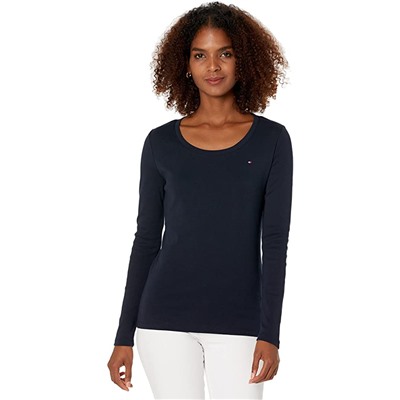 Tommy Hilfiger Long Sleeve Scoop Neck Tee