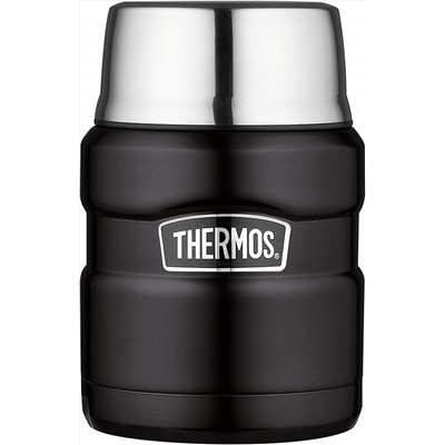 Thermos Stainless King 16 Ounce Food Jar with Folding Spoon
