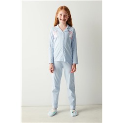 Penti Kız Çocuk Unicorn Pijama Takımı PNM1QAG523SK-LB7