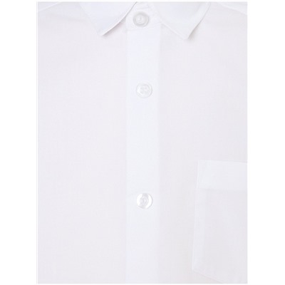 Easy On Boys White Short Sleeve School Shirt 2 Pack