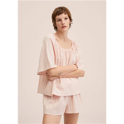 Pack pijama algodón -  Mujer | MANGO OUTLET Melilla