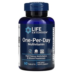 Life Extension, One-Per-Day Multivitamin, 60 Tablets