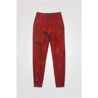 Pantalón jogger tencel estampado