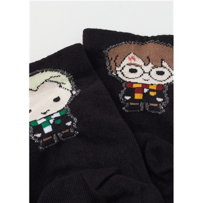 Kurze Socken Harry Potter mit Glitzer