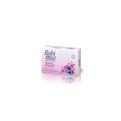 Детское увлажняющее мыло Babi Mild Sweety Pink Plus 75гр / Soap Babi Mild Sweety Pink Plus formula 75 gr