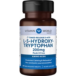 5-HTP Timed Released 200 mg.