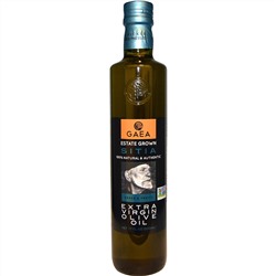 Gaea, Оливковое масло холодного отжима Green & Fruity, 17 жидких унций (500 мл)