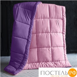 Одеяло 'Sleep iX' MultiColor 250 гр/м, 140х205 см, (цвет: Магнолия+Темно-Фиолетовый) Код: 4605674221445