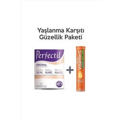 Perfectil + Ultra Vitamin C - Yaşlanma Karşıtı Güzellik Paketi PKTPRFCTL+ULTRAVTMNC