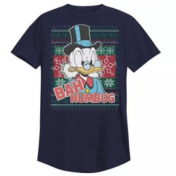 Scrooge McDuck Holiday T-Shirt for Adults