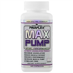 Finaflex, Max Pump, 120 капсул