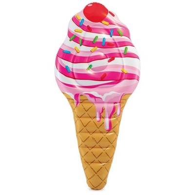 Пляжный матрас "Мороженое в рожке" Intex 58762 224x107