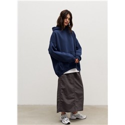 Теплое худи Oversize экспорт