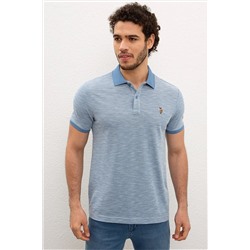 U.S. Polo Assn. Mavı Erkek T-Shirt G081GL011.000.954400