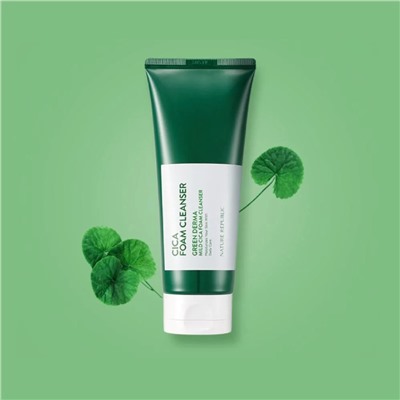 Мягкая пенка для чувствительной кожи Nature Republic Green Derma Mild Foam Cleanser 150 мл