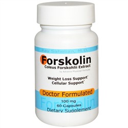 Advance Physician Formulas, Inc., Форсколин - экстракт корня колеус форсколии, 100 мг, 60 капсул