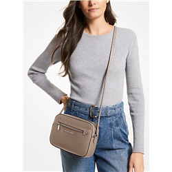 Jet Set Large Saffiano Leather Crossbody Bag