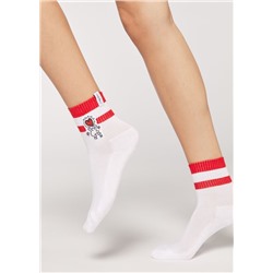 Kurze Socken im Sport-Stil mit Motiv Keith Haring™