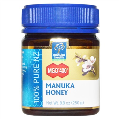 Manuka Health, Manuka Honey, мгO 400+, 8.8 унции (250 g)