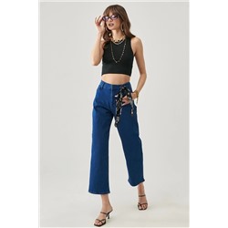 Lee Kadın Wide Leg Fit Yüksek Bel Geniş Paça Esnek Jean Kot Pantolon L31Z