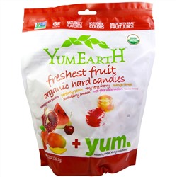 YumEarth, Органические свежайшие фрукты, органические леденцы, , 13 унций (368,5 г)