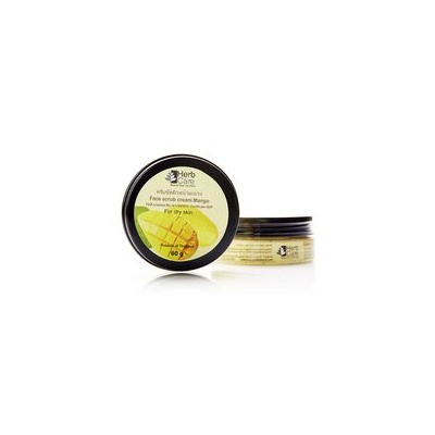 Крем-скраб для сухой кожи лица с манго от Herb Care 60 гр / Herb Care Mango Face Scrub Cream 60g
