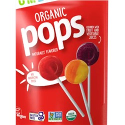 Organic Pops YumEarth – вкусные и неприторные леденцы с натуральным составом. Дневная норма витамина С в трех леденцах и всего 20 калорий на одну штуку.