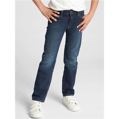 Superdenim Jersey-Lined Straight Jeans with Defendo