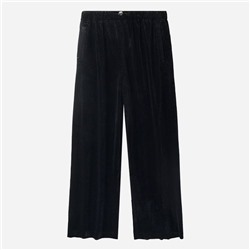 Zar*a ♥️  французский дизайн, эластичные бархатные брюки на шнурке со средней талией.. реплика  ✅Материал: бархатные ткани