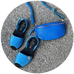 Ab.Zapatos • 3106-8 • azulon+Pelle Cinturon (250) АКЦИЯ &##x1f4a5;