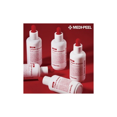 [Sample] Red Lacto Collagen Ampoule (10ea), Омолаживающая сыворотка для сужения пор с лактобактериями и коллагеном