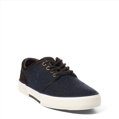 FAXON FLANNEL-SUEDE SNEAKER