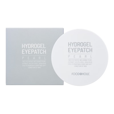 FOODAHOLIC HYDROGEL EYEPATCH PEARL Патчи под глаза с экстрактом жемчуга 90г