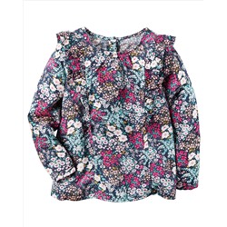 Floral Woven Top