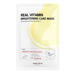 SOME BY MI REAL VITAMIN BRIGHTENING CARE MASK Тканевая маска для лица с витаминами 20г