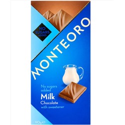 Sly Monteoro Молочный шоколад без добавления сахара 90 г