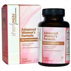 Natrol, Шен Мин, средство для укрепления волос, передовая формула для женщин, 60 таблеток