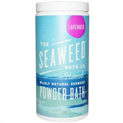 Seaweed Bath Co., Безумно природно, порошок для ванны с морскими водорослями, лаванда, 476 г (16.8 унций)