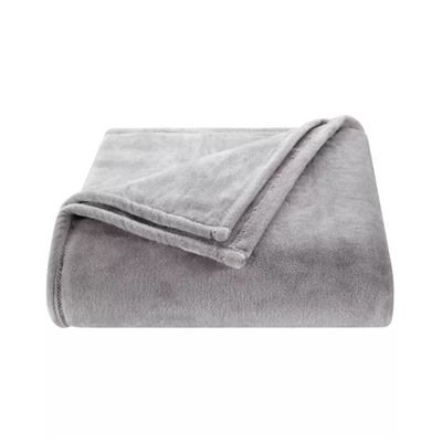 Plush Footed Throw Blanket