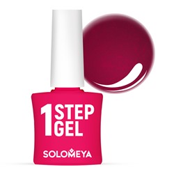 [SOLOMEYA] Гель-лак для ногтей однофазный КИР РОЯЛЬ 43 Solomeya One Step Gel Kir Royal 43, 1 шт.