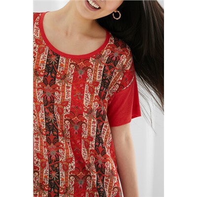 Camiseta cenefas boho