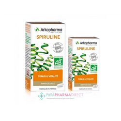 ArkoPharma ArkoGélules - Spiruline - Tonus et Vitalité - BIO 150+45 gélules OFFERTES