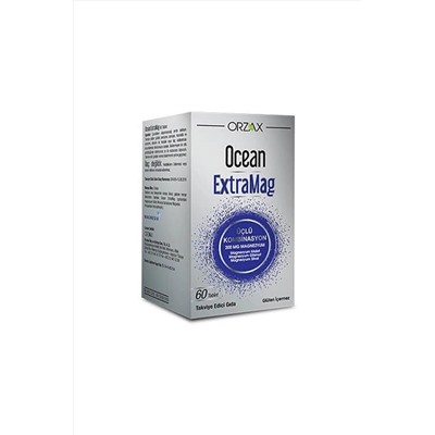 Ocean Extramag 200 Mg Magnezyum 60 Tablet Egemm675