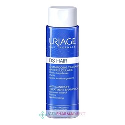 Uriage DS HAIR Shampooing Traitant Antipelliculaire Pellicules Modérées Cuir Chevelu Irrité 200 ml