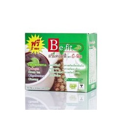 Кофе с хлорофиллом и женьшенем Be-Fit Thanyaporn 12 пакетов по 15 г  /Thanyaporn Be-fit Srim coffee chlorofyll & ginseng 12 sachets 15 g