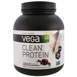 Vega, Чистый протеин, шоколад, 1,66 жид. ун. (58,5 г)