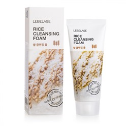 [LEBELAGE] Пенка для умывания РИС Rice Cleansing Foam, 100 мл