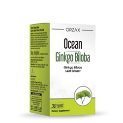 ORZAX Орзакс Ocean GINKO BILOBA 30капсул Гинкго билоба