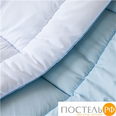 Одеяло 'Sleep iX' MultiColor 250 гр/м, 200х220 см, (цвет: Белый+Нежно-голубой) Код: 4605674142054