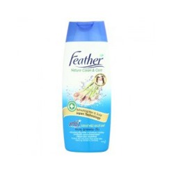 Део-шампунь для ухода за жирными волосами и кожей головы с лемонграссом Feather 340 мл / Feather Nature Clean & Care Fresh Deo Shampoo 340 ml